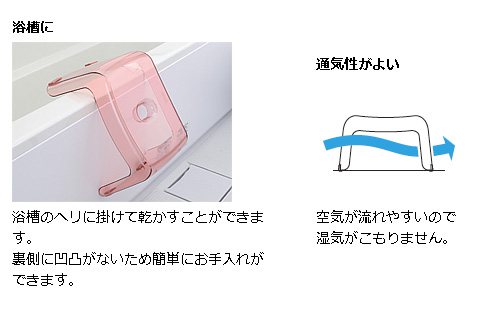 사진처럼 걸어놓으면 통기성이 좋아 바로 건조됨